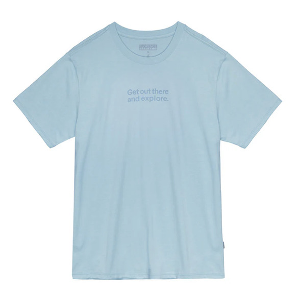 NEW Florence Marine X Size Large GOTAE Organic T-Shirt Light Blue Tee $30 M12-3 - Picture 2 of 10